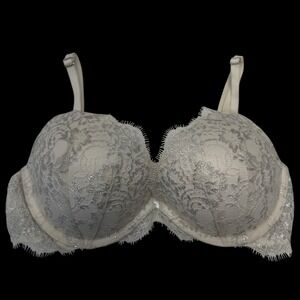 Victoria's Secret Dream Angels Lace Push Up‎ Bra Size 34C #203
